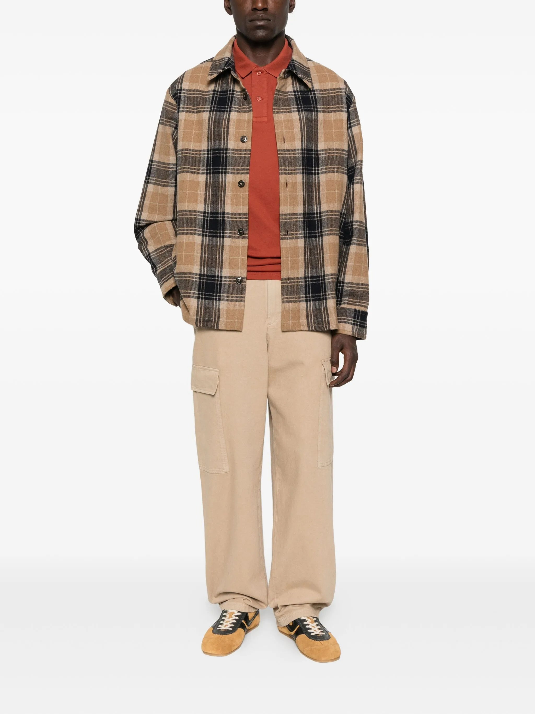 A.p.c. Plaid Check-pattern Shirt - 3