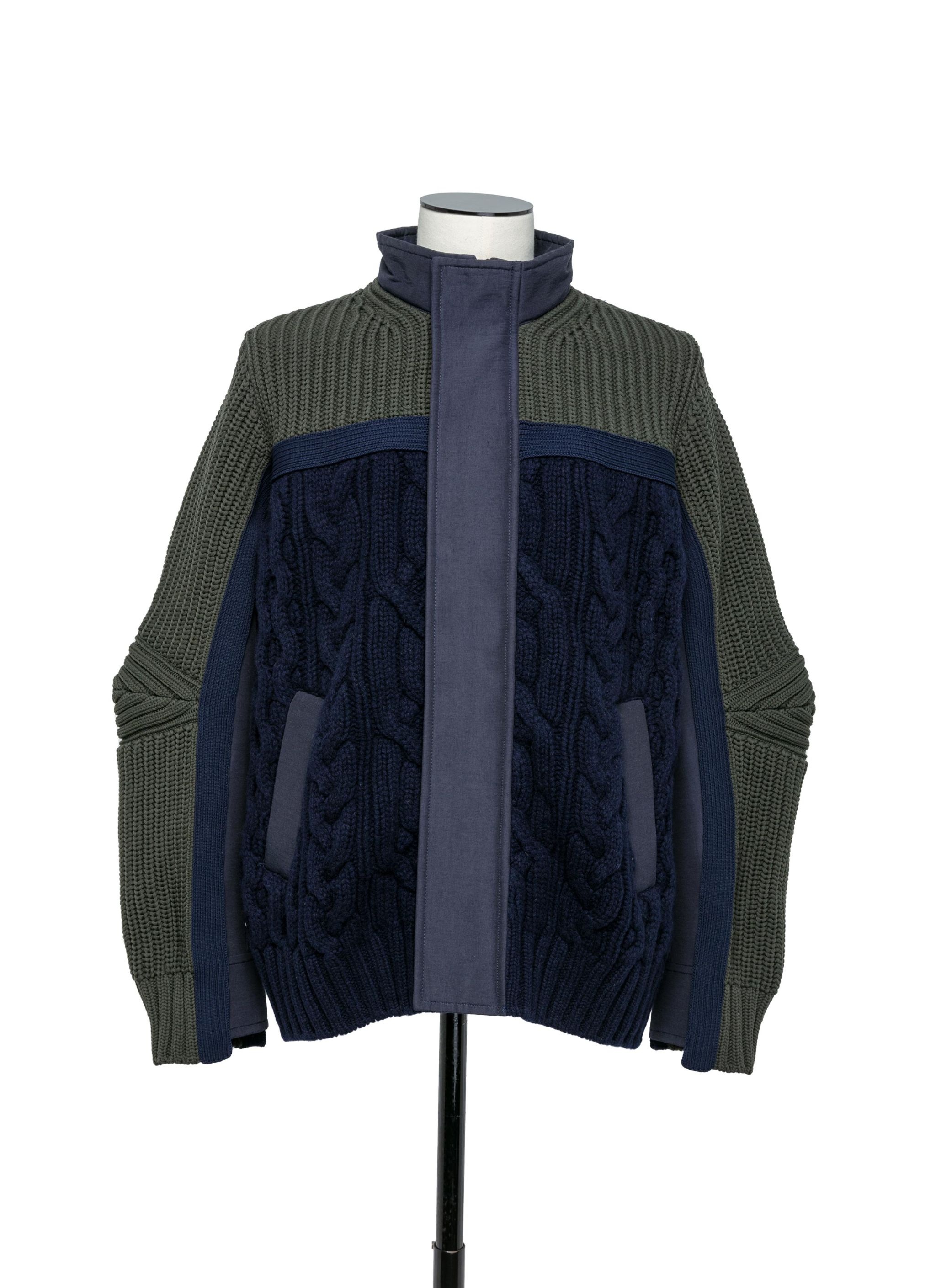 Knit Blouson - 2