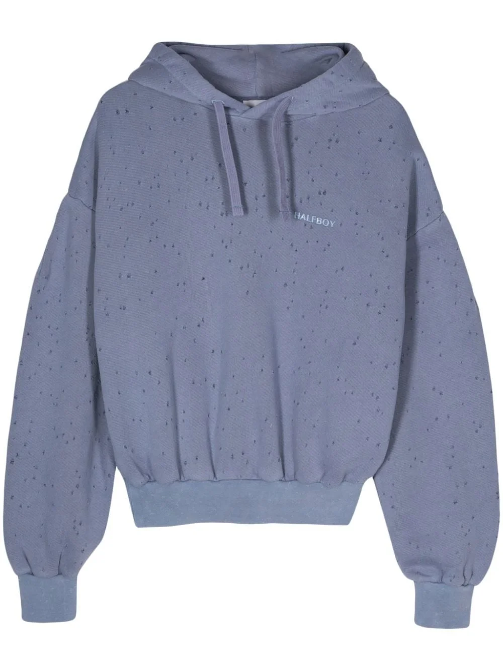 logo-print hoodie - 1