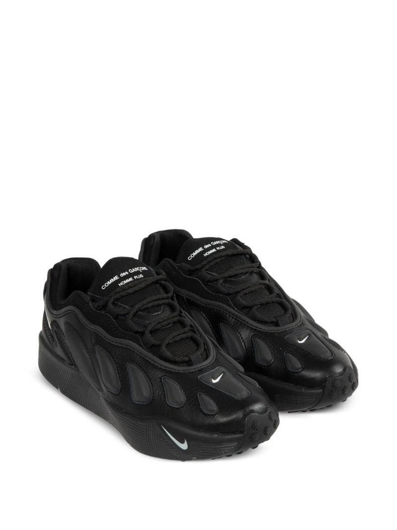 Nike x Comme des Garçon Sense 96 lace-up sneakers outlook