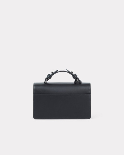 KENZO 'Rue Vivienne' miniature leather bag with strap outlook