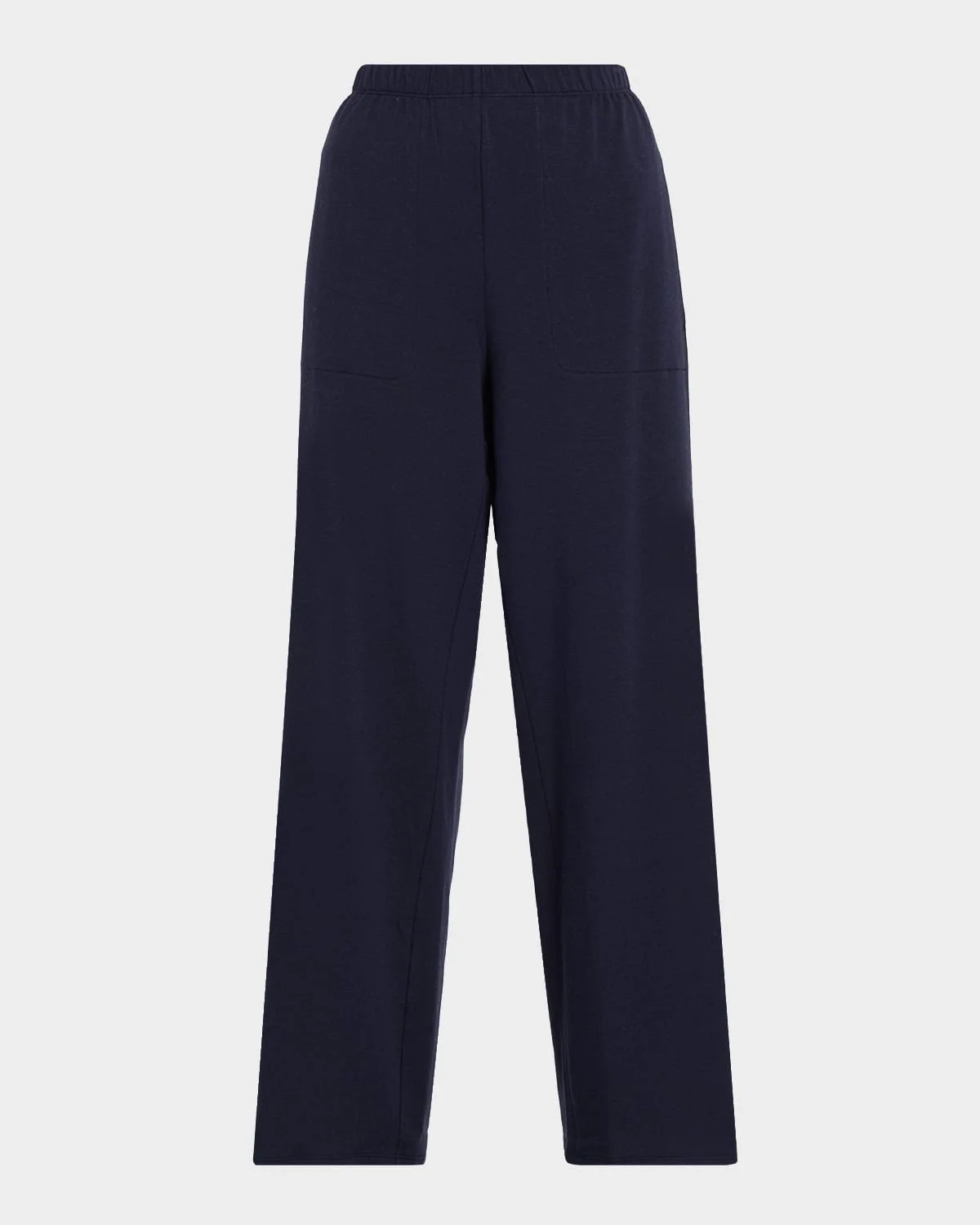 Straight-Leg Fleecy Terry Pants - 1