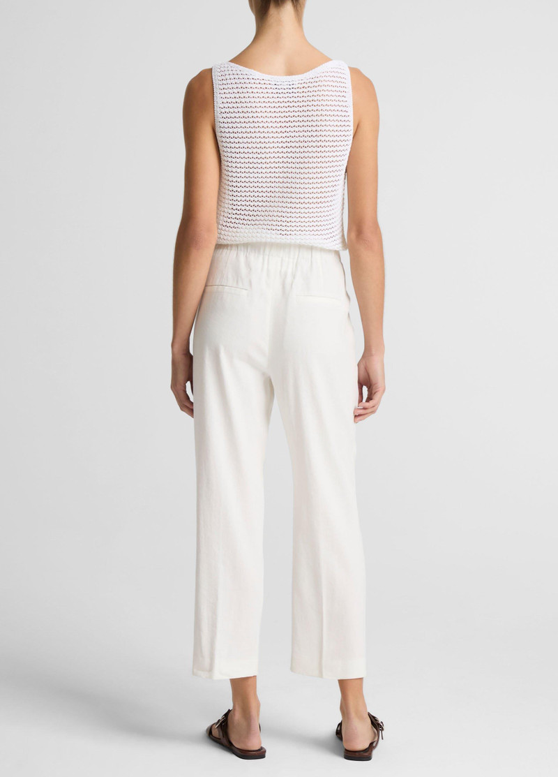 Vince Grace Mid-Rise Linen-Blend Pull-On Pant outlook