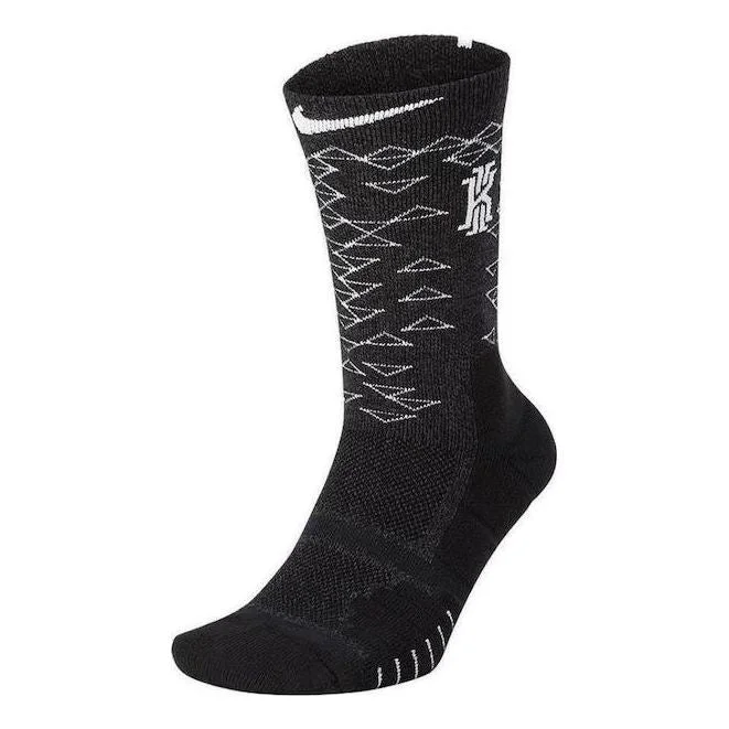 Nike Kyrie Elite Quick Crew Socks 'Black White' SX6284-905 - 1
