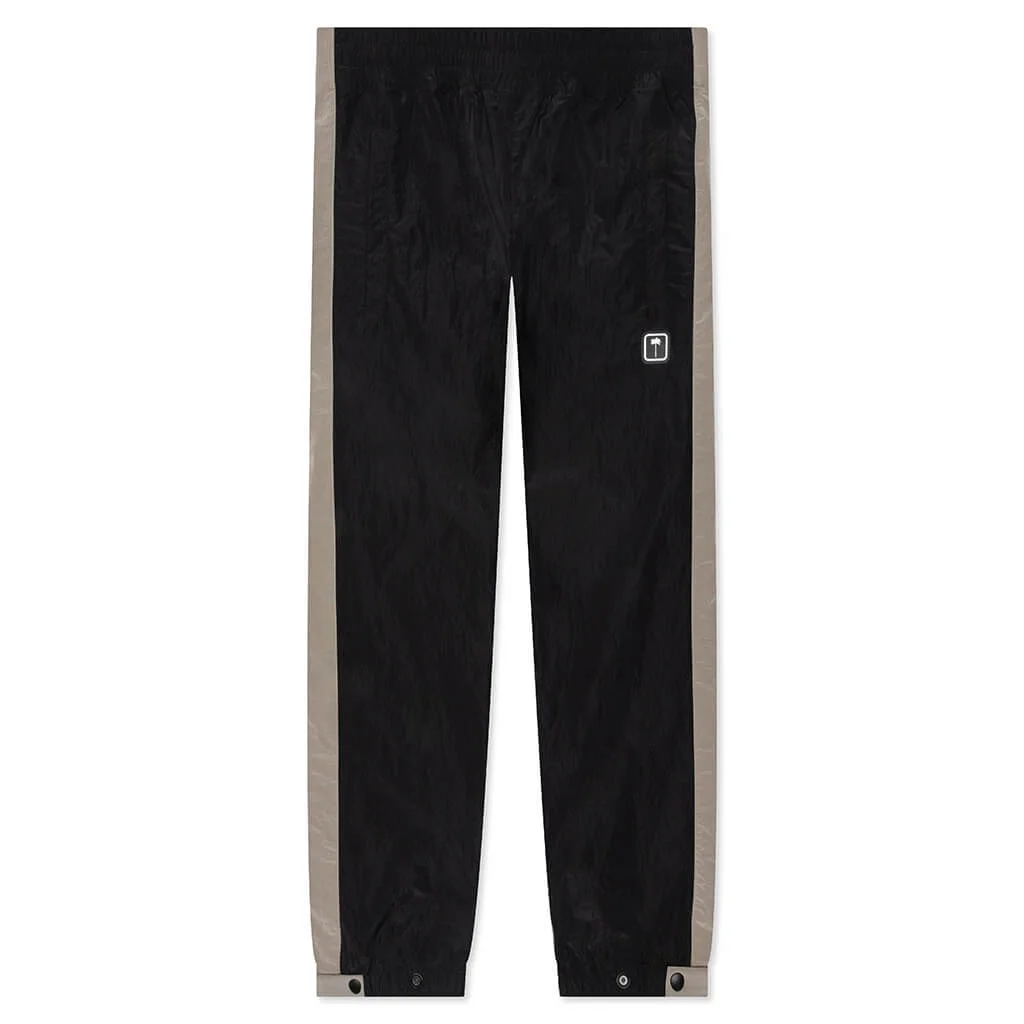 PALM ANGELS PXP WR TRACK PANTS - BLACK/WHITE - 1