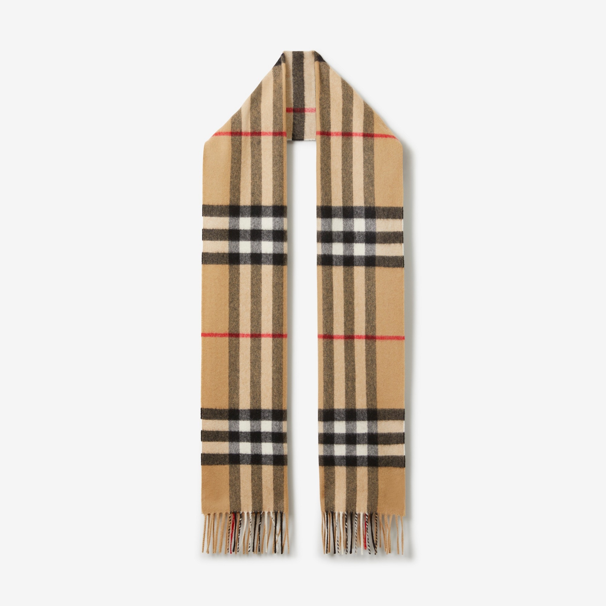 The Classic Check Cashmere Scarf - 1