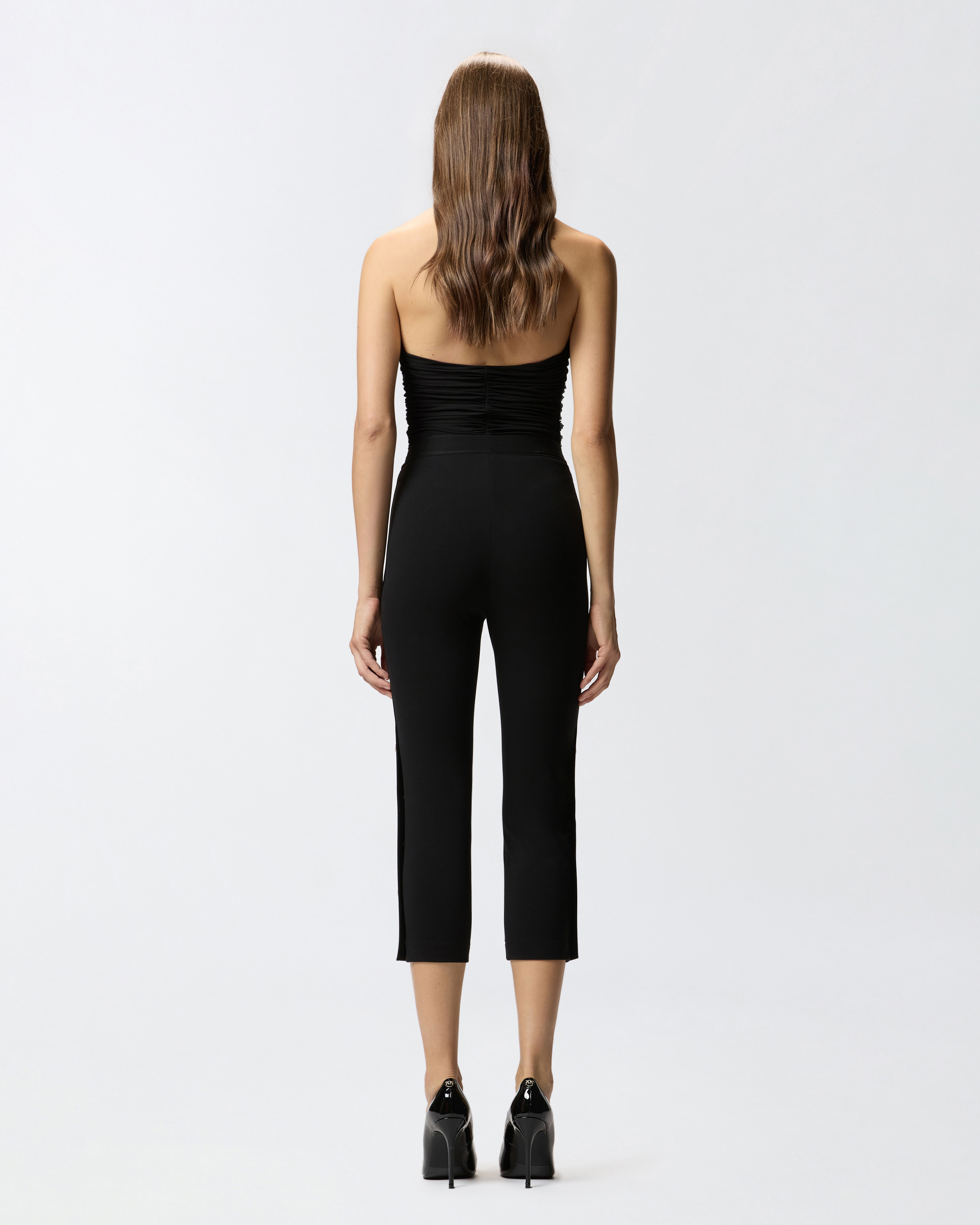 LEGGINGS WITH METAL BUTTONS - 4