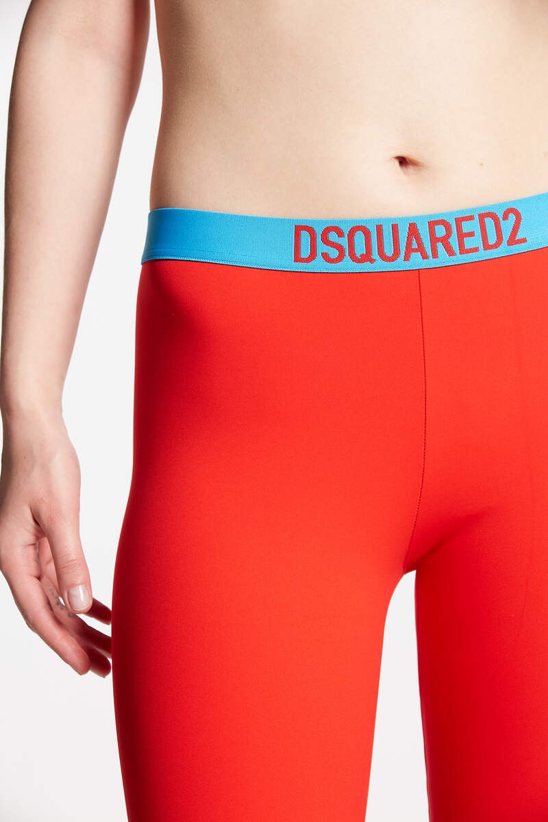 DSQUARED2 LOGO CYCLING SHORTS - 3
