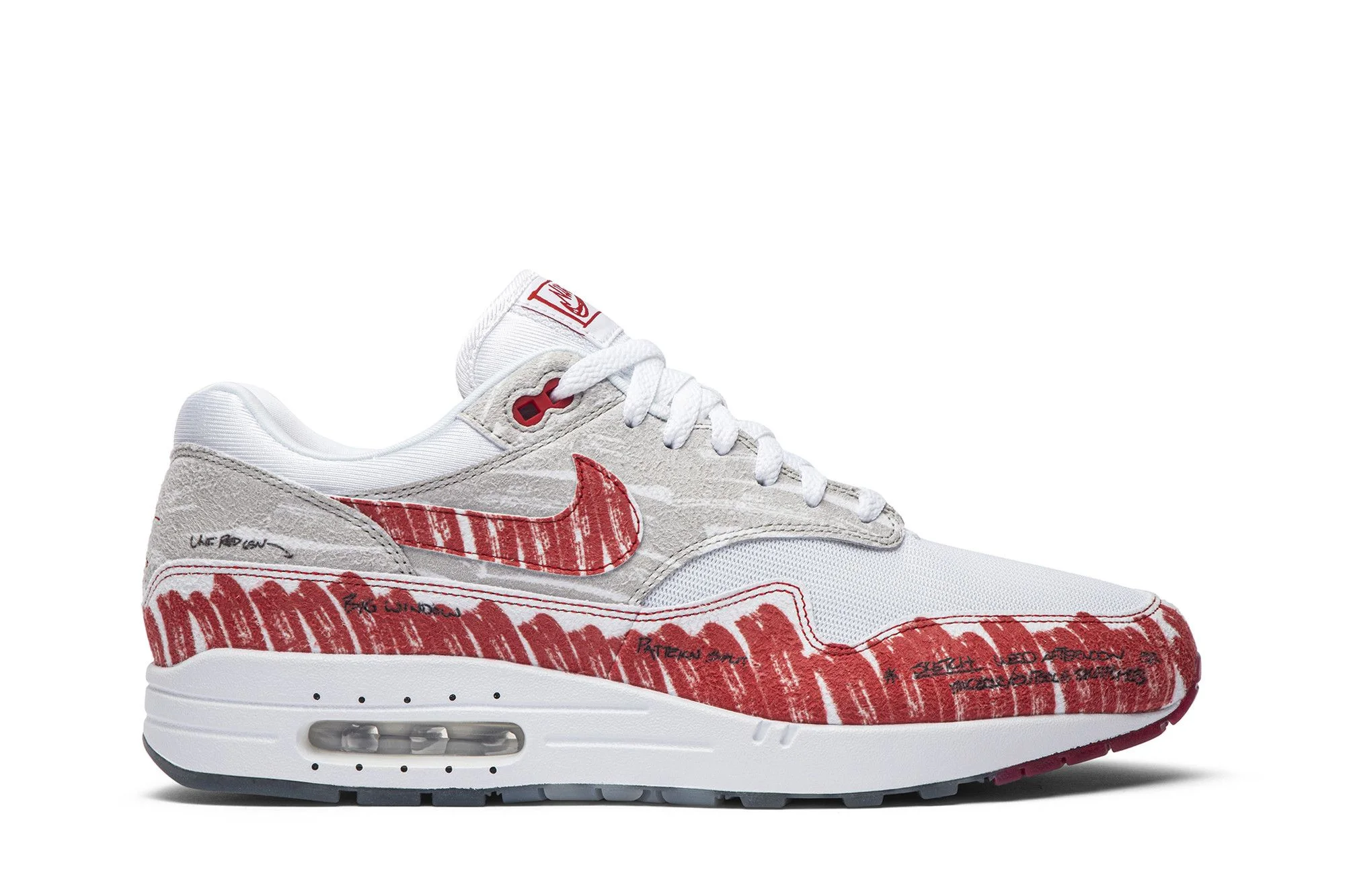 Air Max 1 'Sketch To Shelf - University Red' - 1