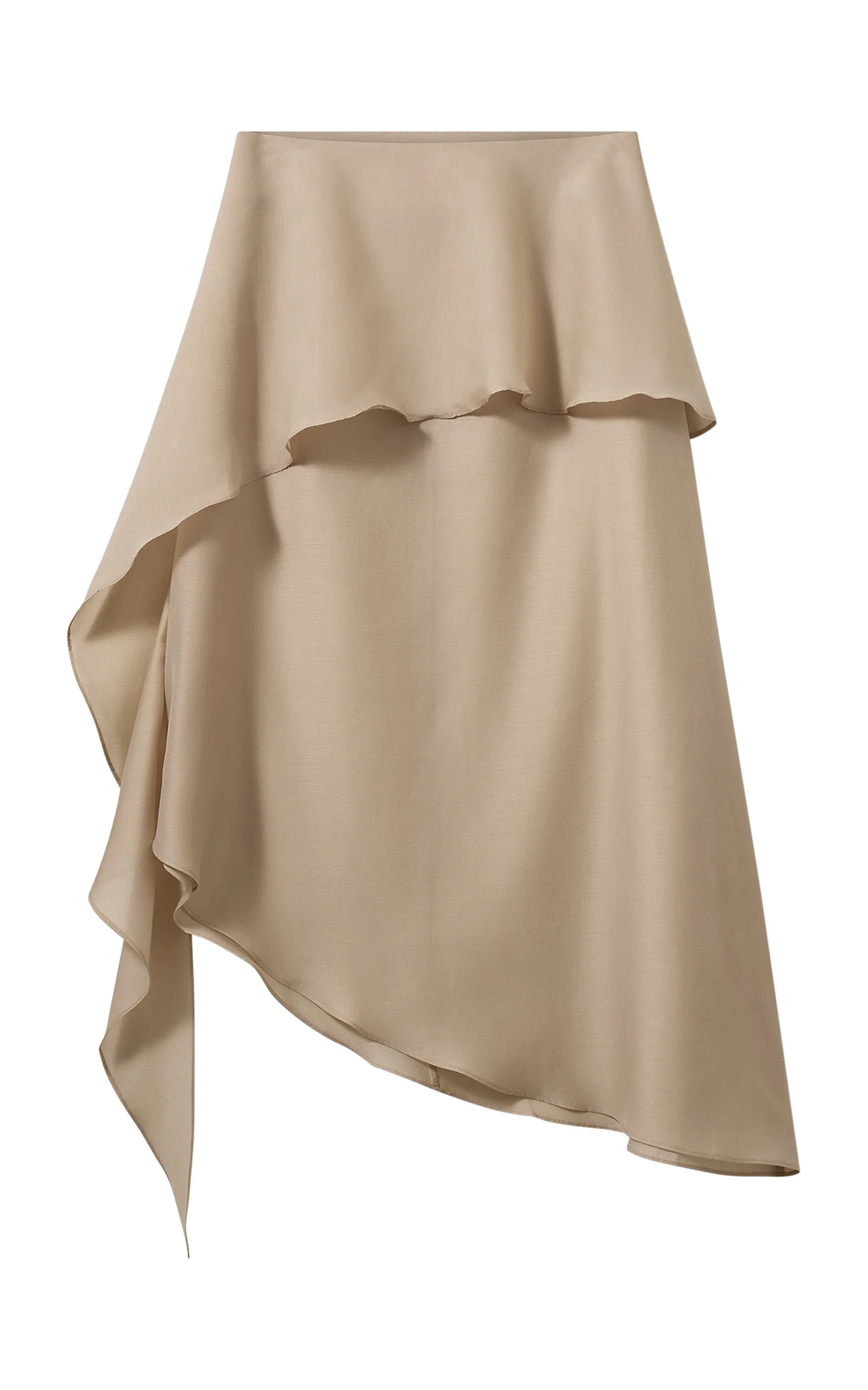 Eleanor Overlay Midi Skirt nude - 1