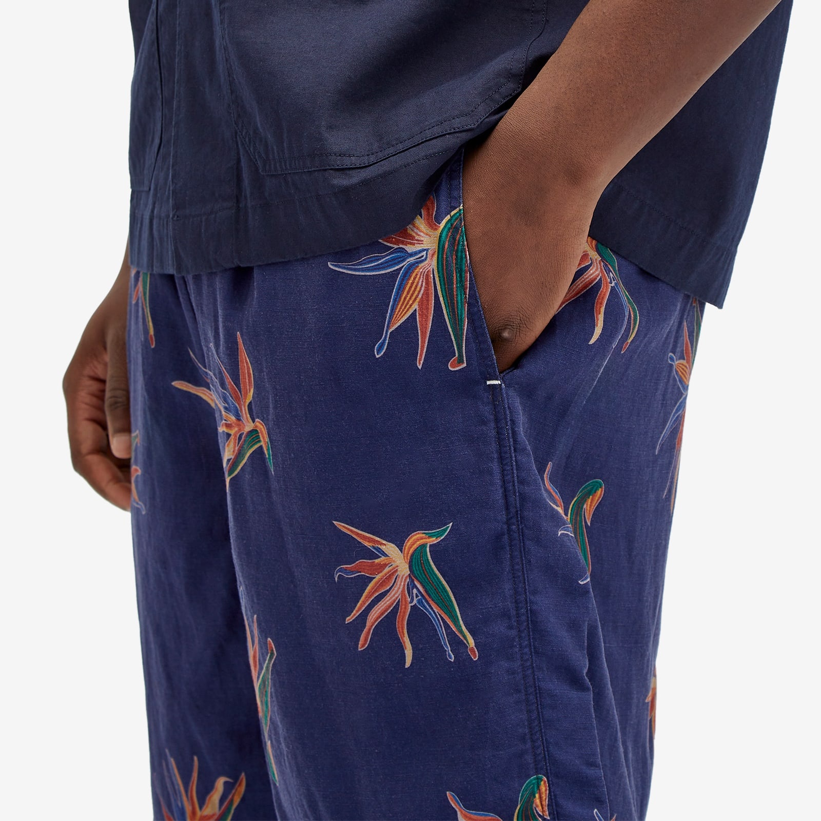 Nanamica Cupra Hemp Aloha Shorts - 5