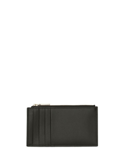 Etro Pegaso motif-embossed leather cardholder outlook