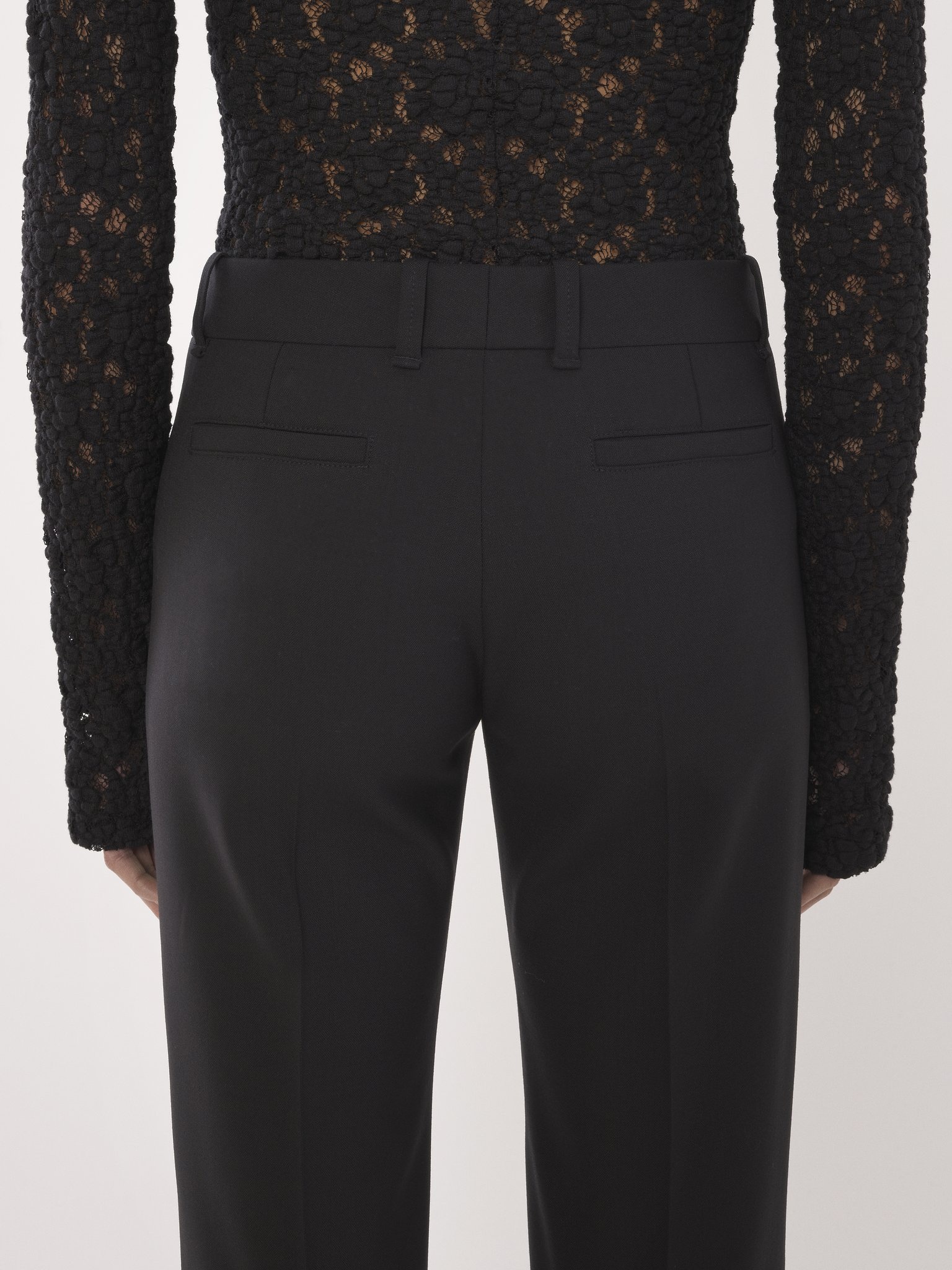 LOW-WAIST FLARE PANTS - 7
