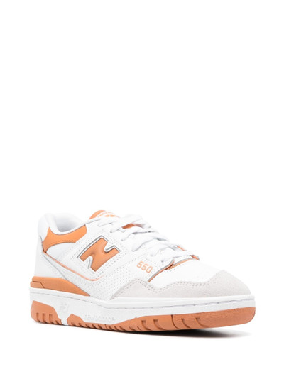 New Balance BB550 low-top leather sneakers outlook