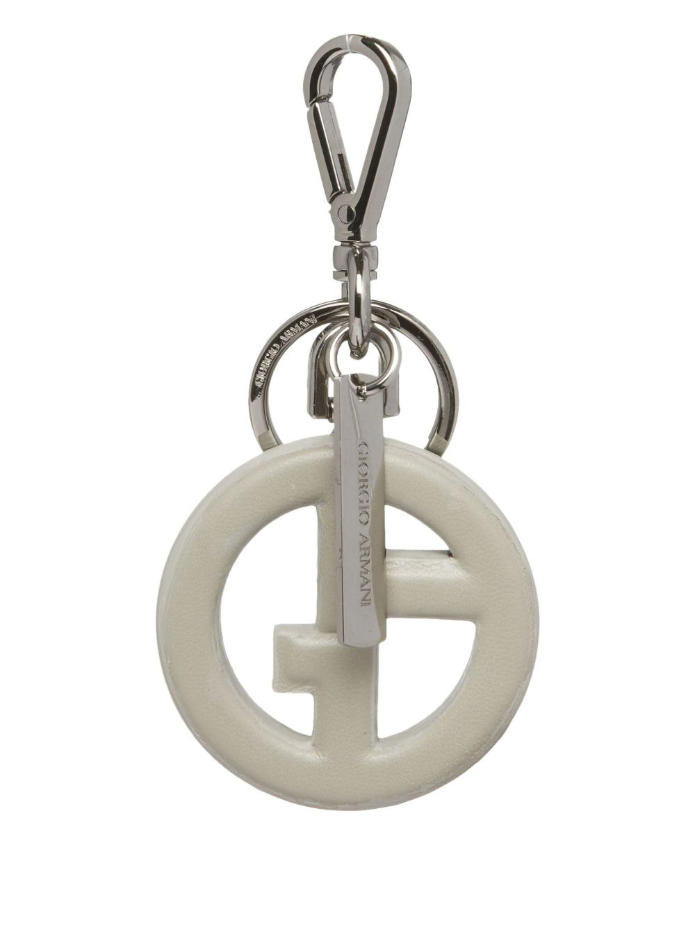 logo-plaque keyring - 2