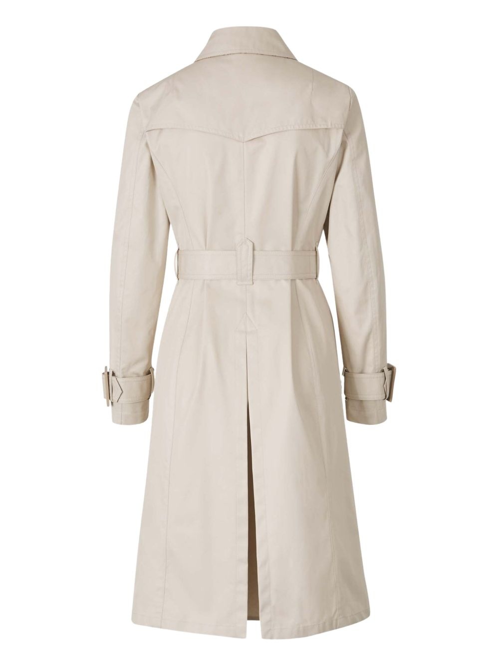 cotton trench coat - 2