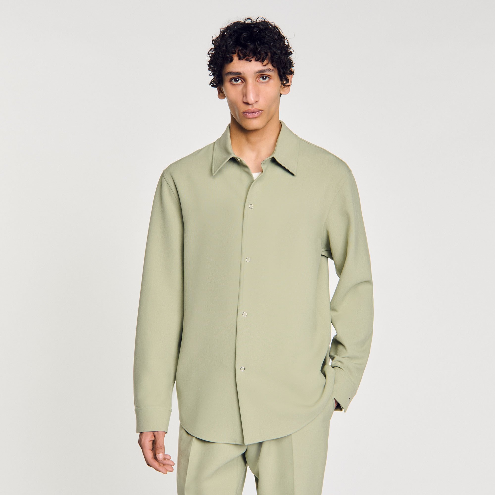 LONG-SLEEVED JERSEY SHIRT - 4