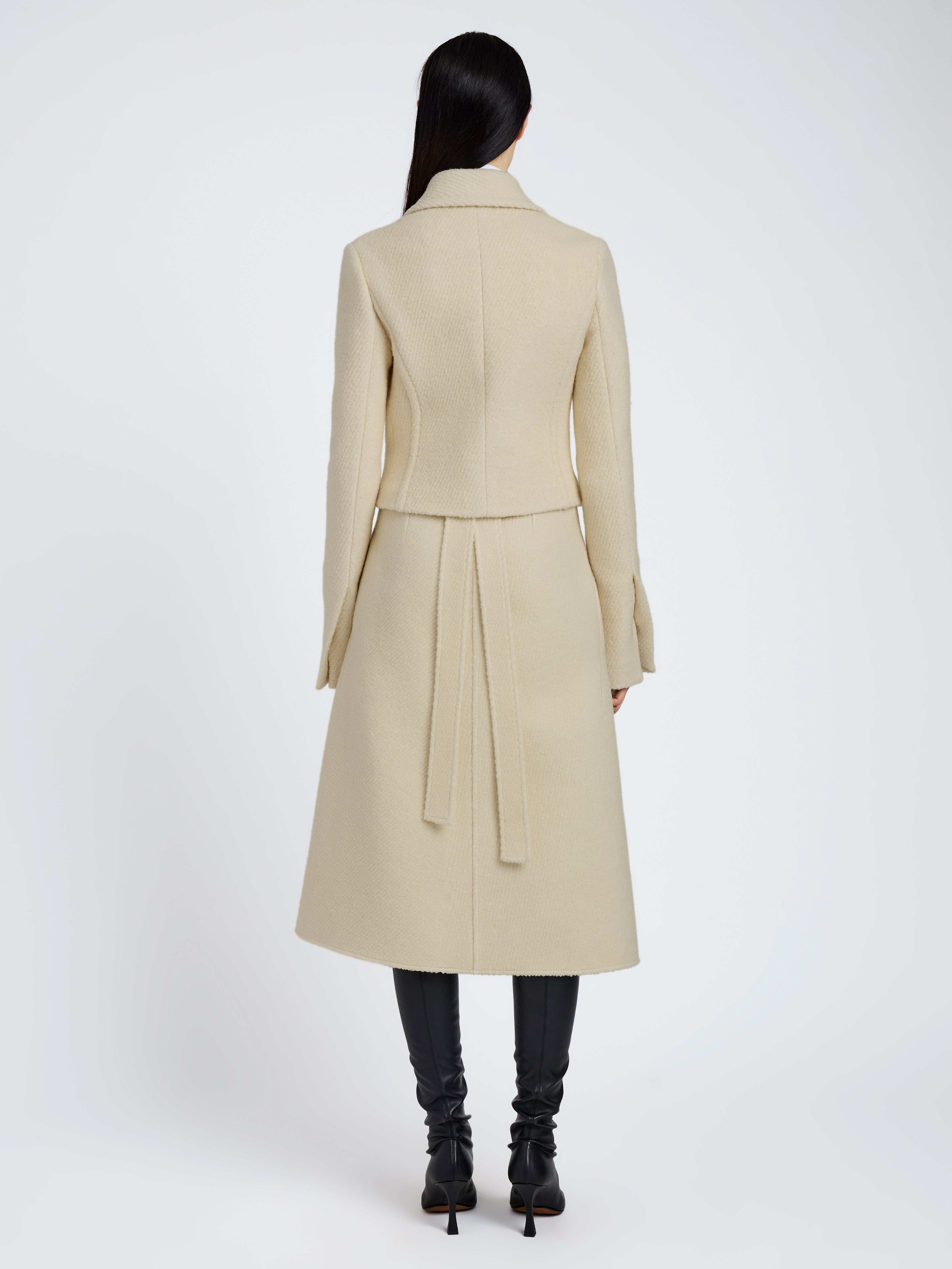 Kinsley Jacket in Boucle Twill Suiting - 5