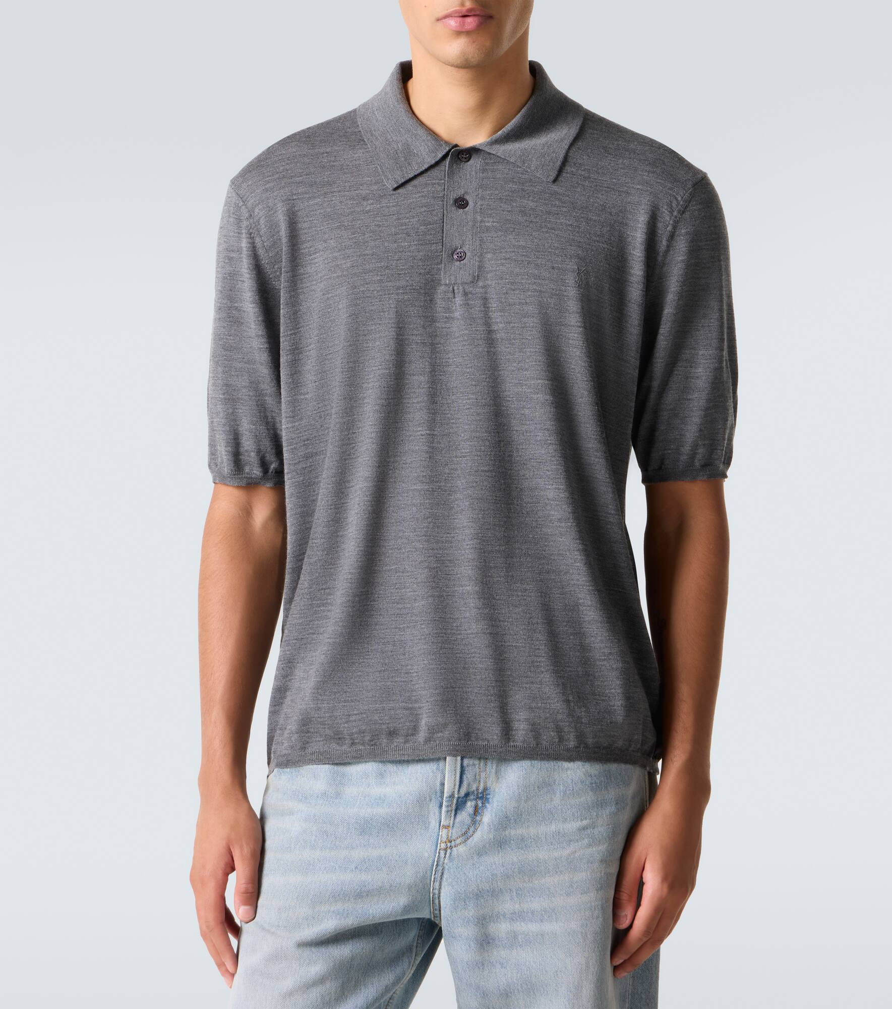 Cassandre wool polo shirt - 3