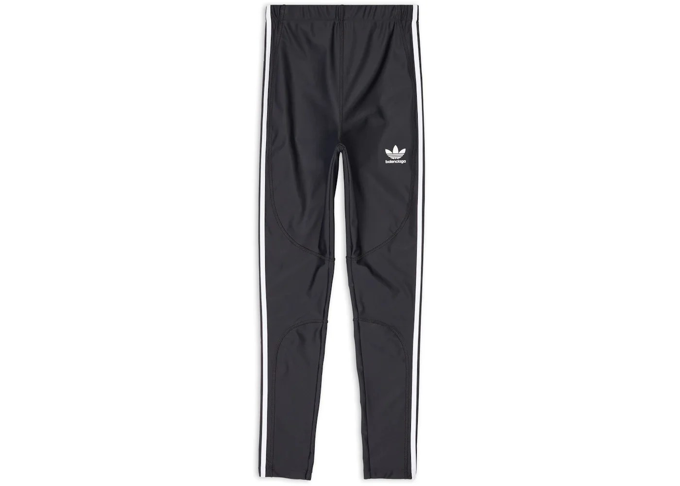 Balenciaga x adidas Athletic (Matte Spandex) Leggings Black - 1