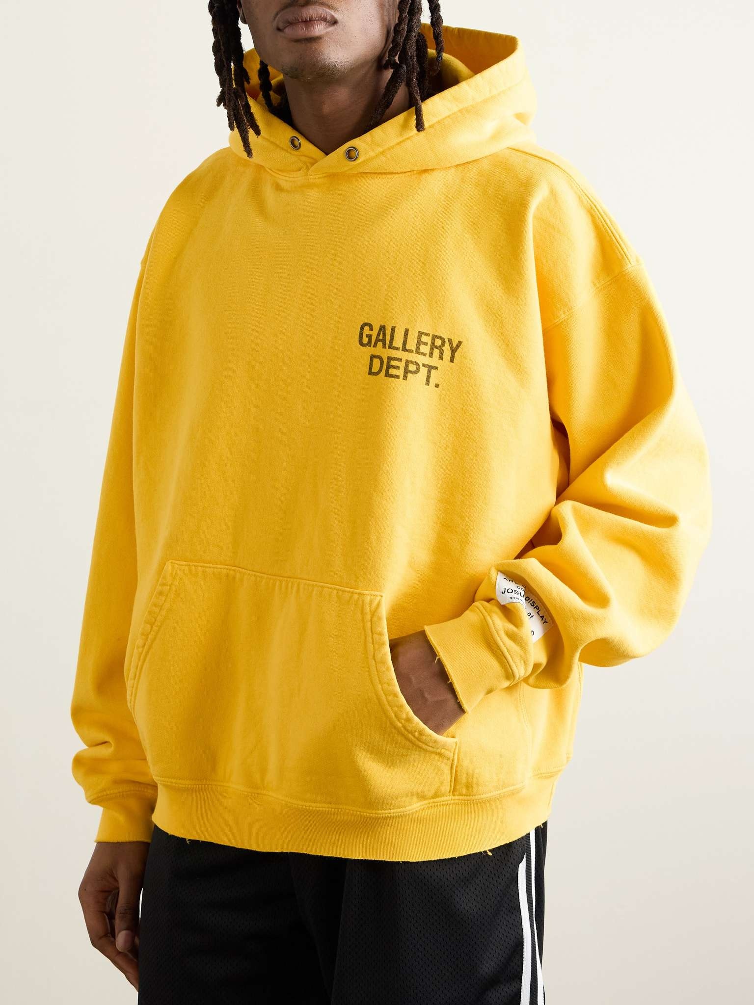 90's Oversized Logo-Print Cotton-Jersey Hoodie - 3