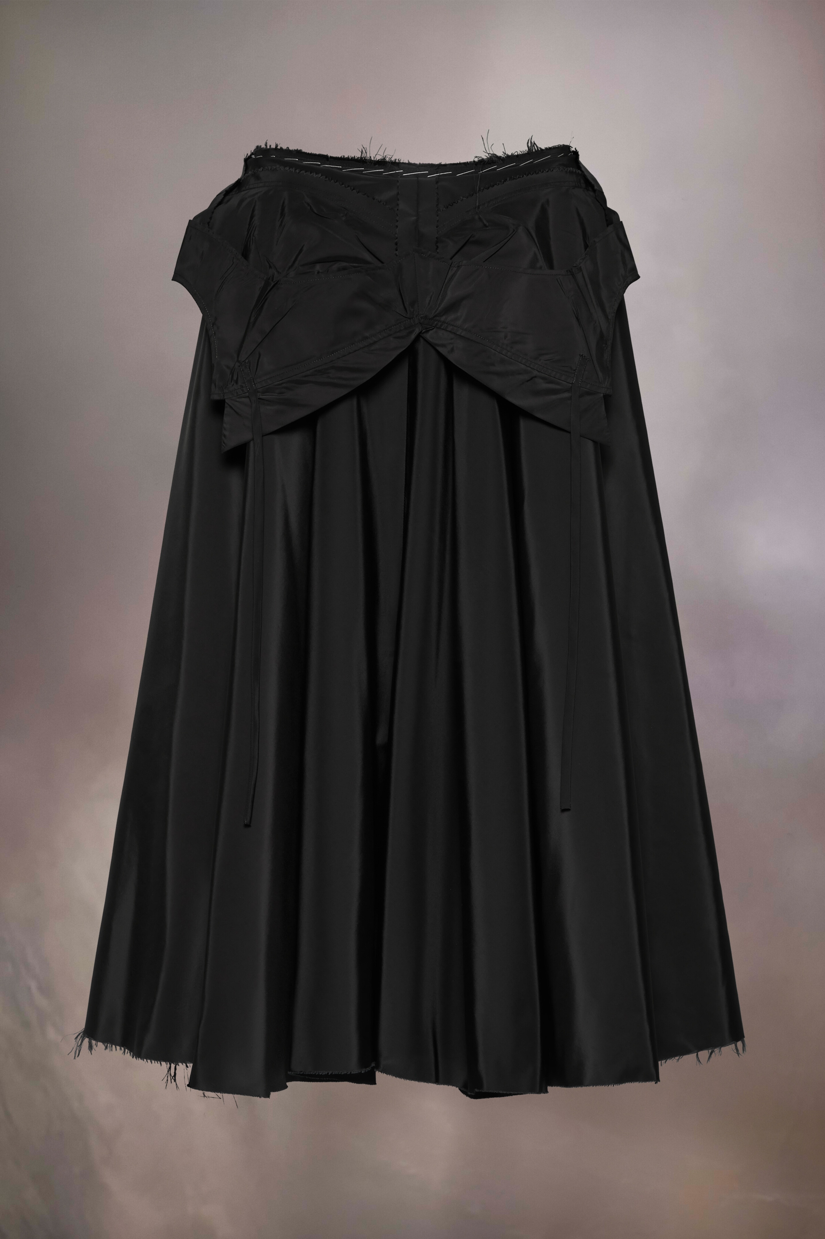 Maison Margiela Taffeta Midi Skirt | REVERSIBLE