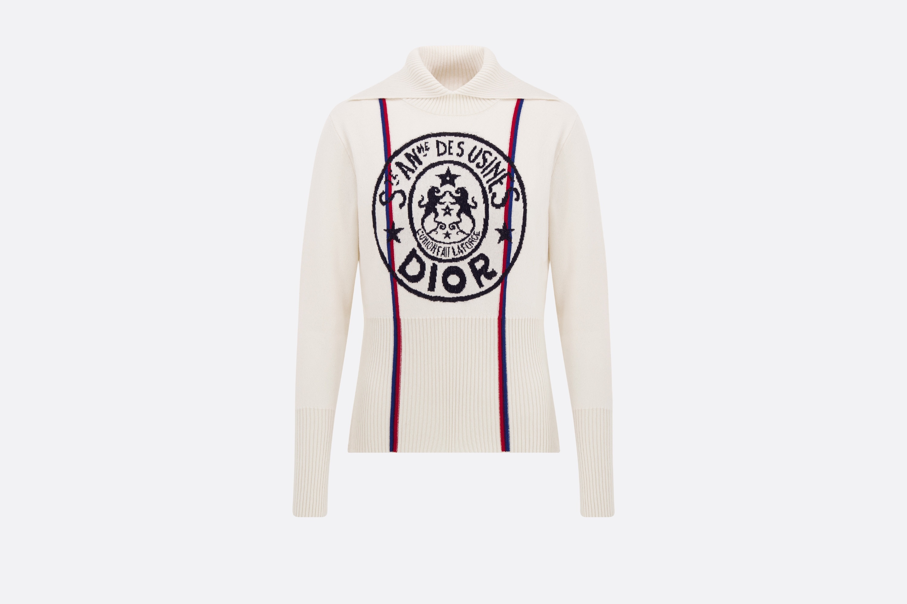 DiorAlps Stand-Collar Sweater - 1