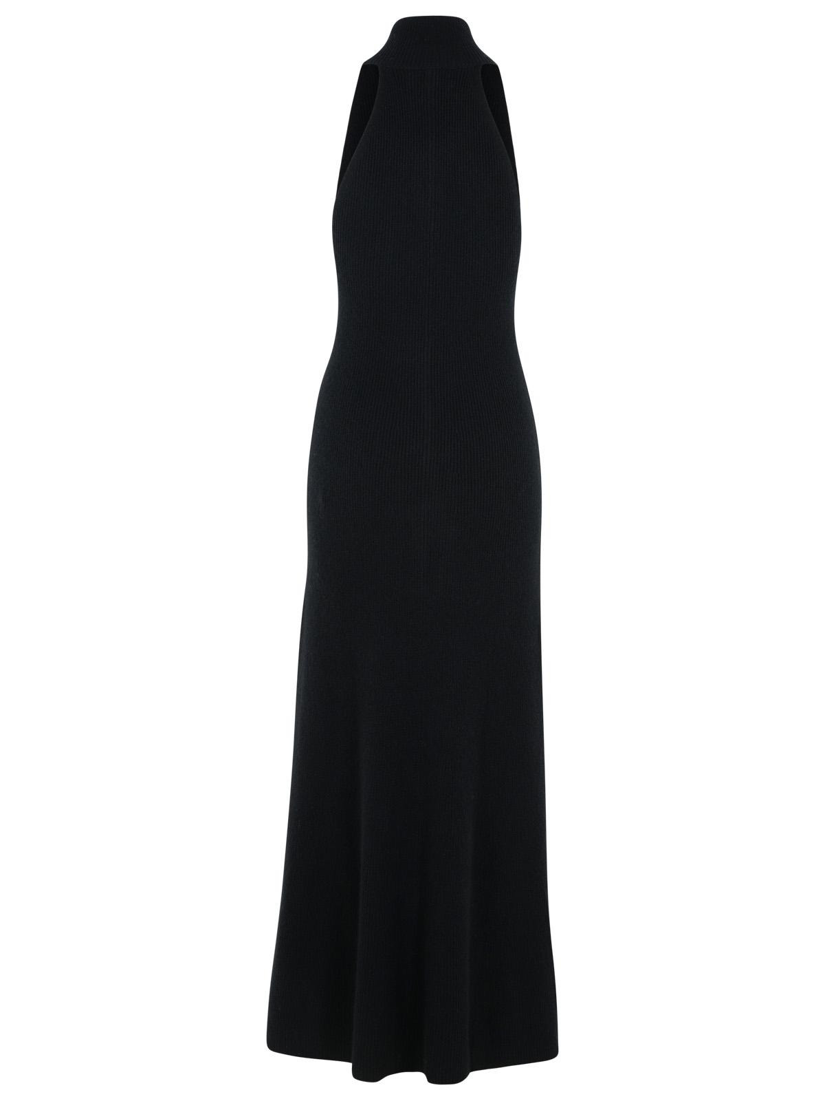 Lisa Yang 'Amannda' Black Cashmere Dress Women - 3