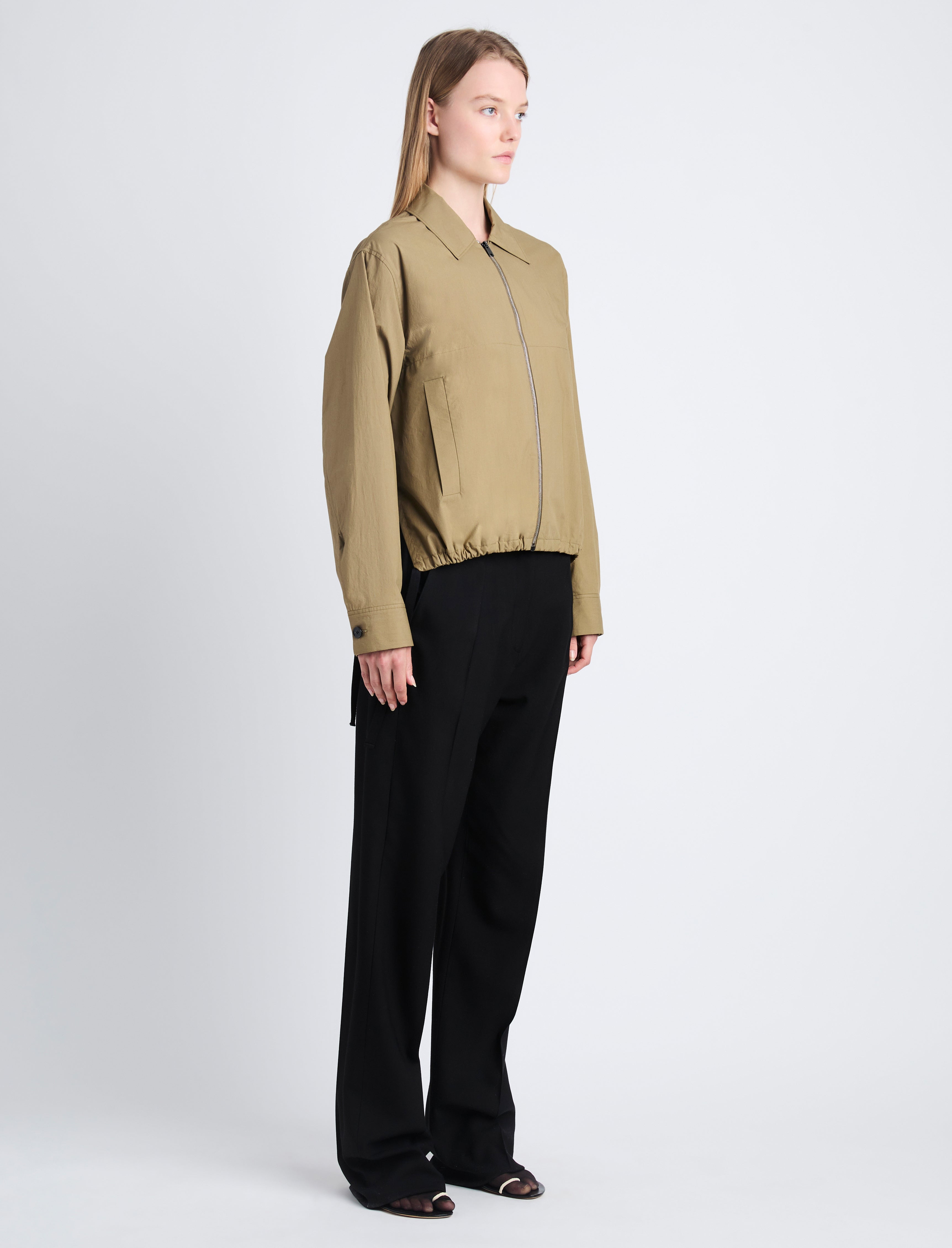 Emerson Jacket in Washed Cotton Poplin - 4