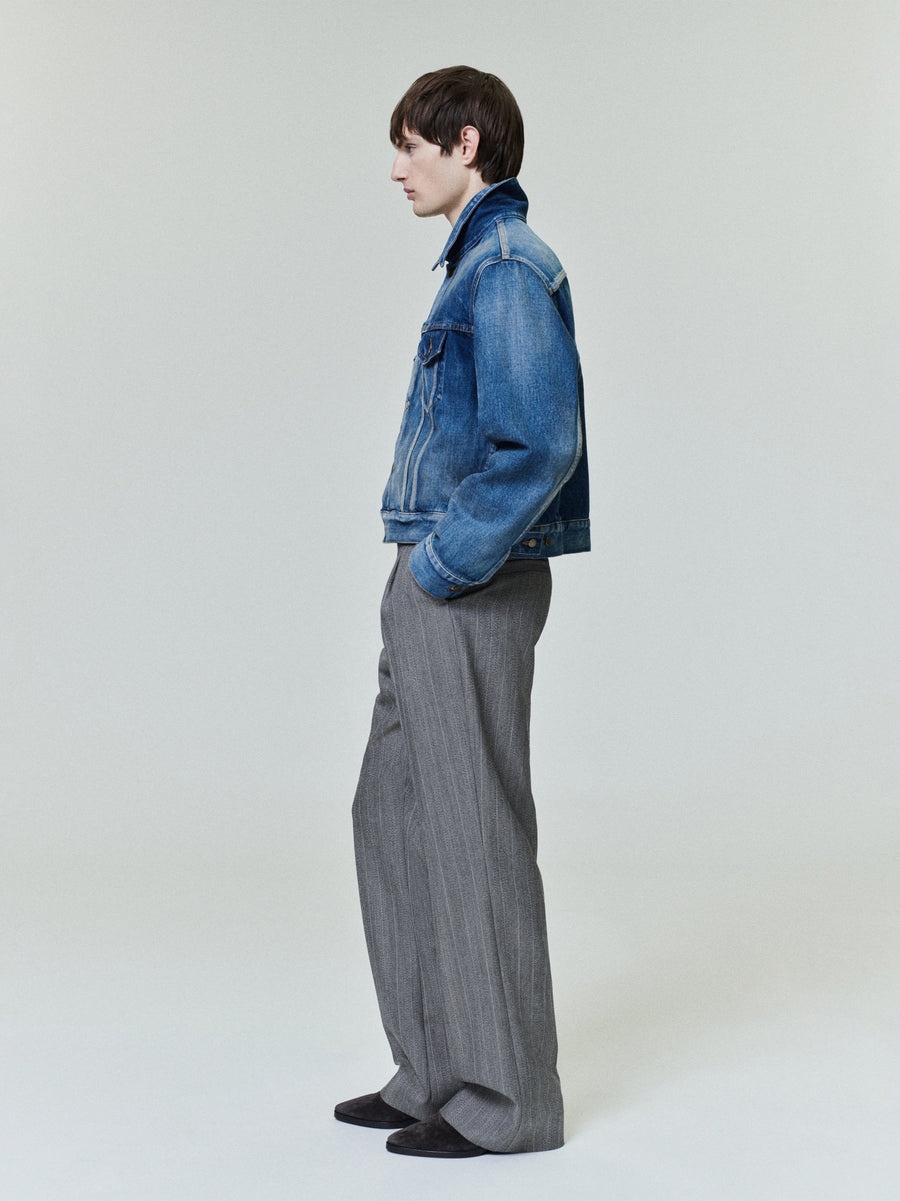 Denim Trucker Jacket - 3