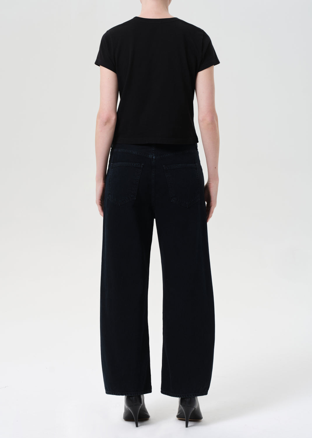 LOW CURVE CROP JEAN IN CRUSHED - 3