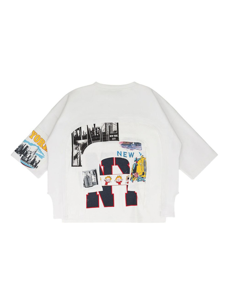 WHO DECIDES WAR graphic-print T-shirt outlook