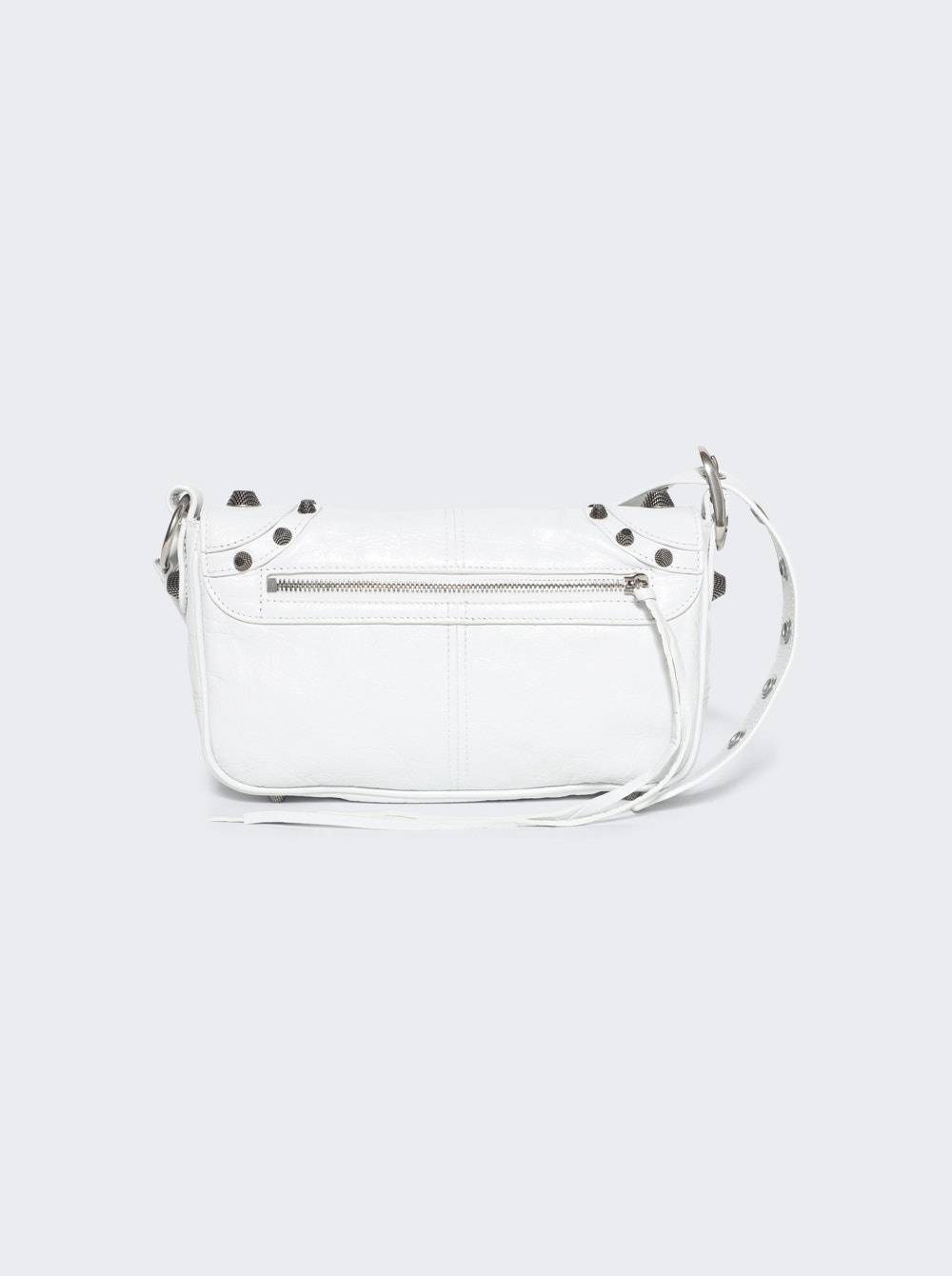 Le Cagole Xs Flap Bag White - 5