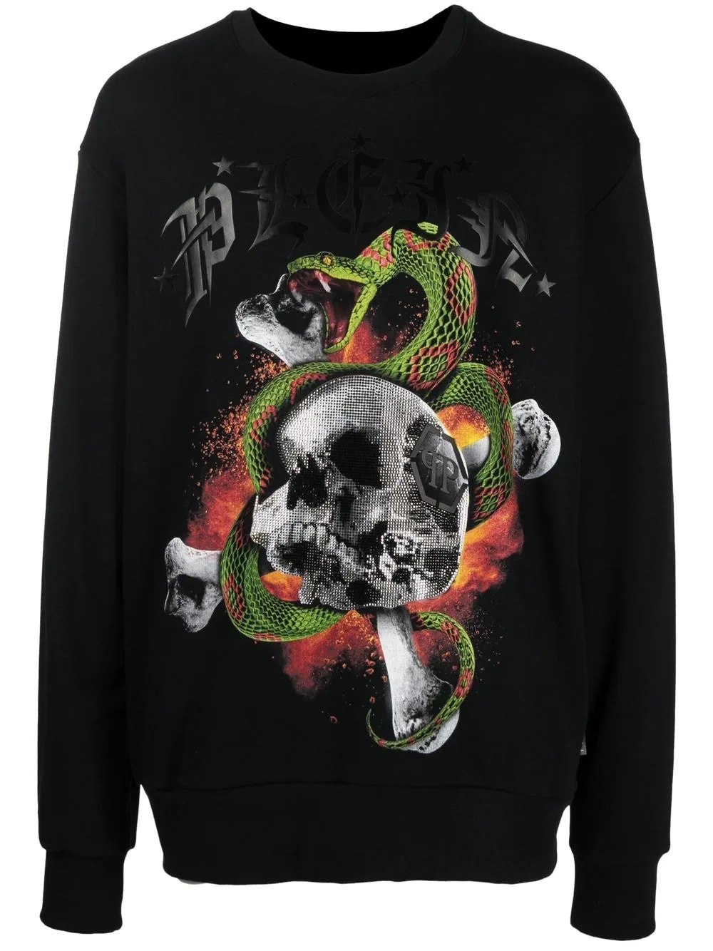 Snake longsleeved sweatshirt - 1