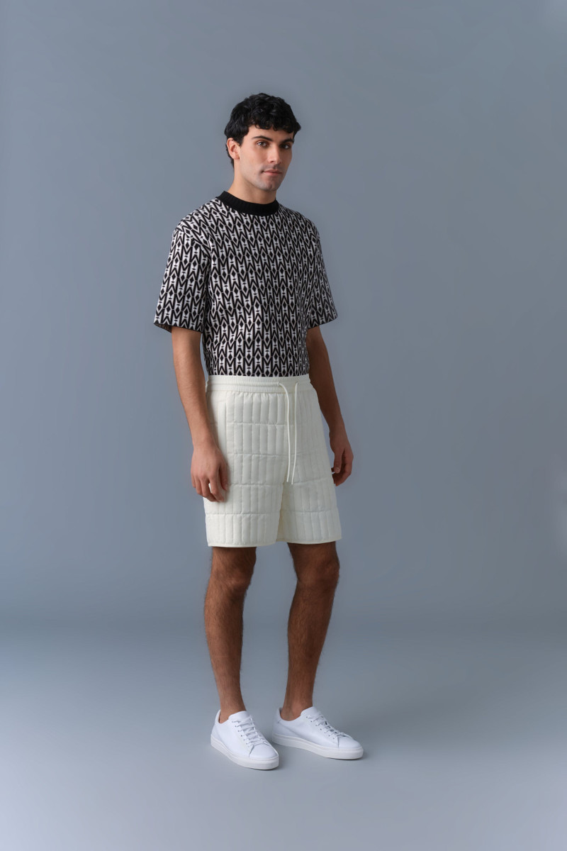 SEBASTIAN Vertical Quilted Shorts 2