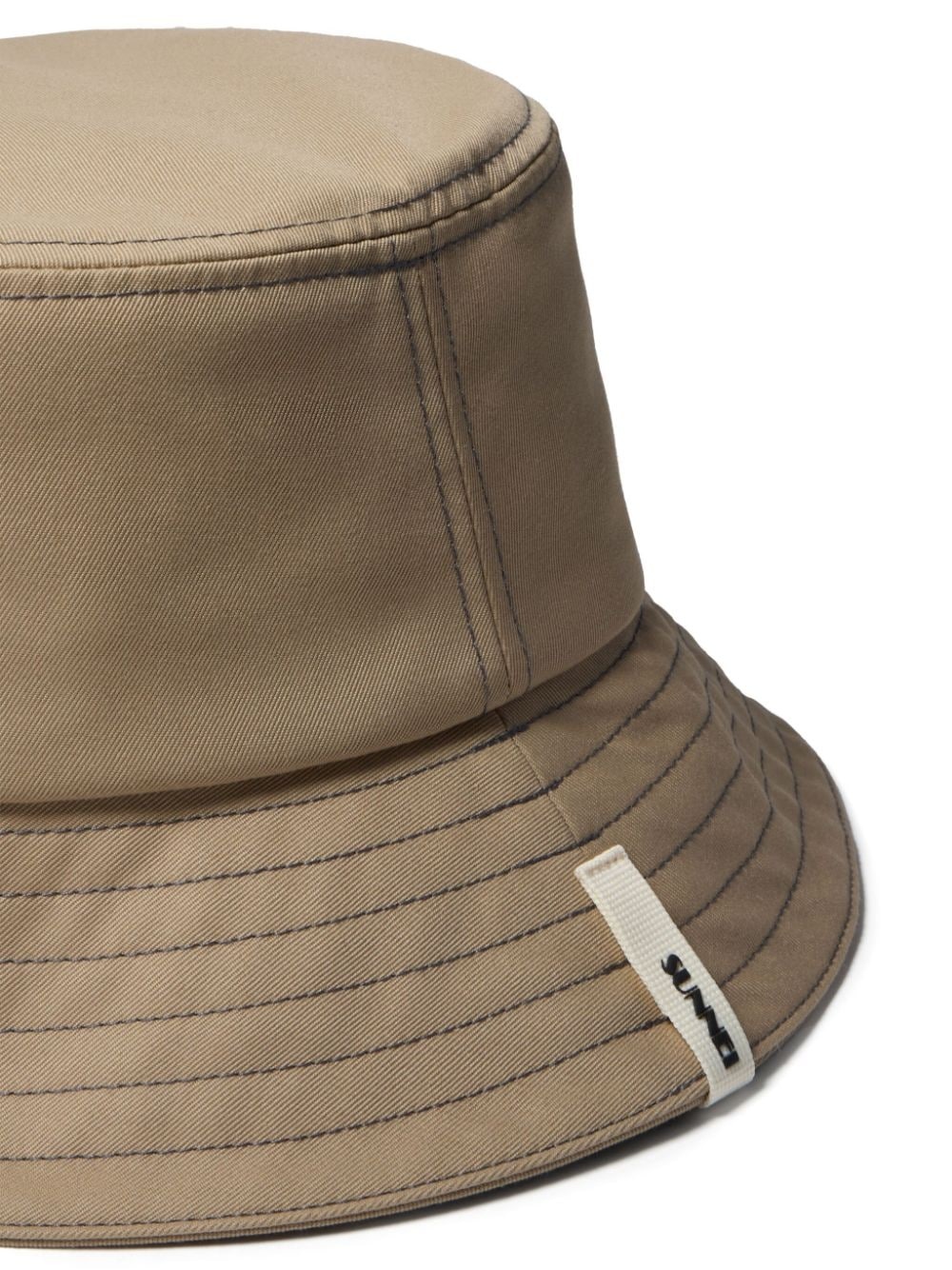 logo-tag bucket hat - 3