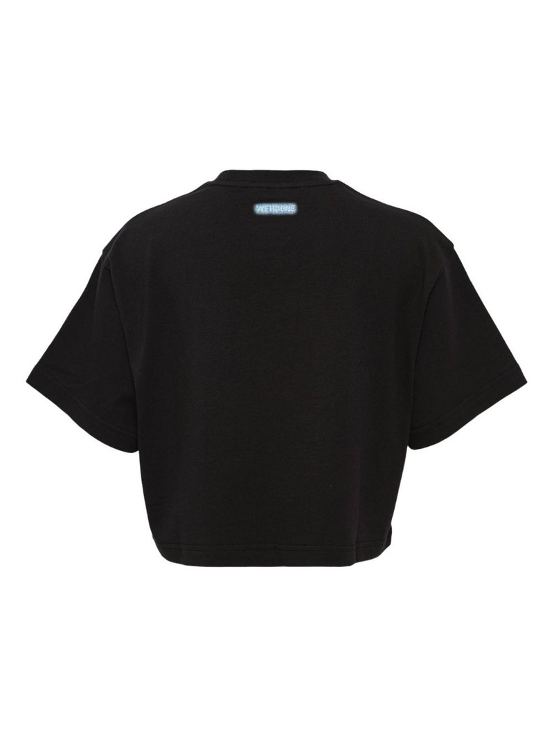 We11done amber-graphic T-shirt outlook