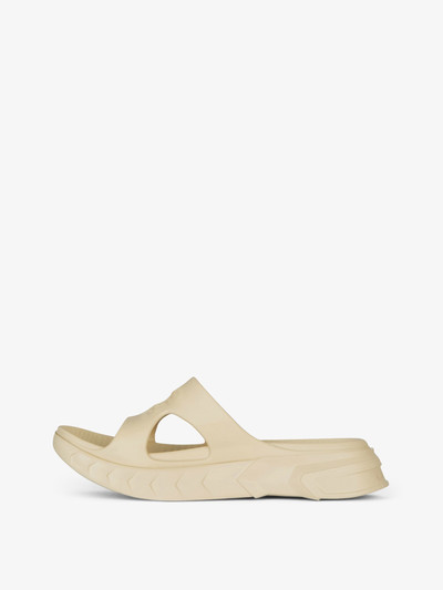 Givenchy MARSHMALLOW FLAT SANDALS IN RUBBER outlook