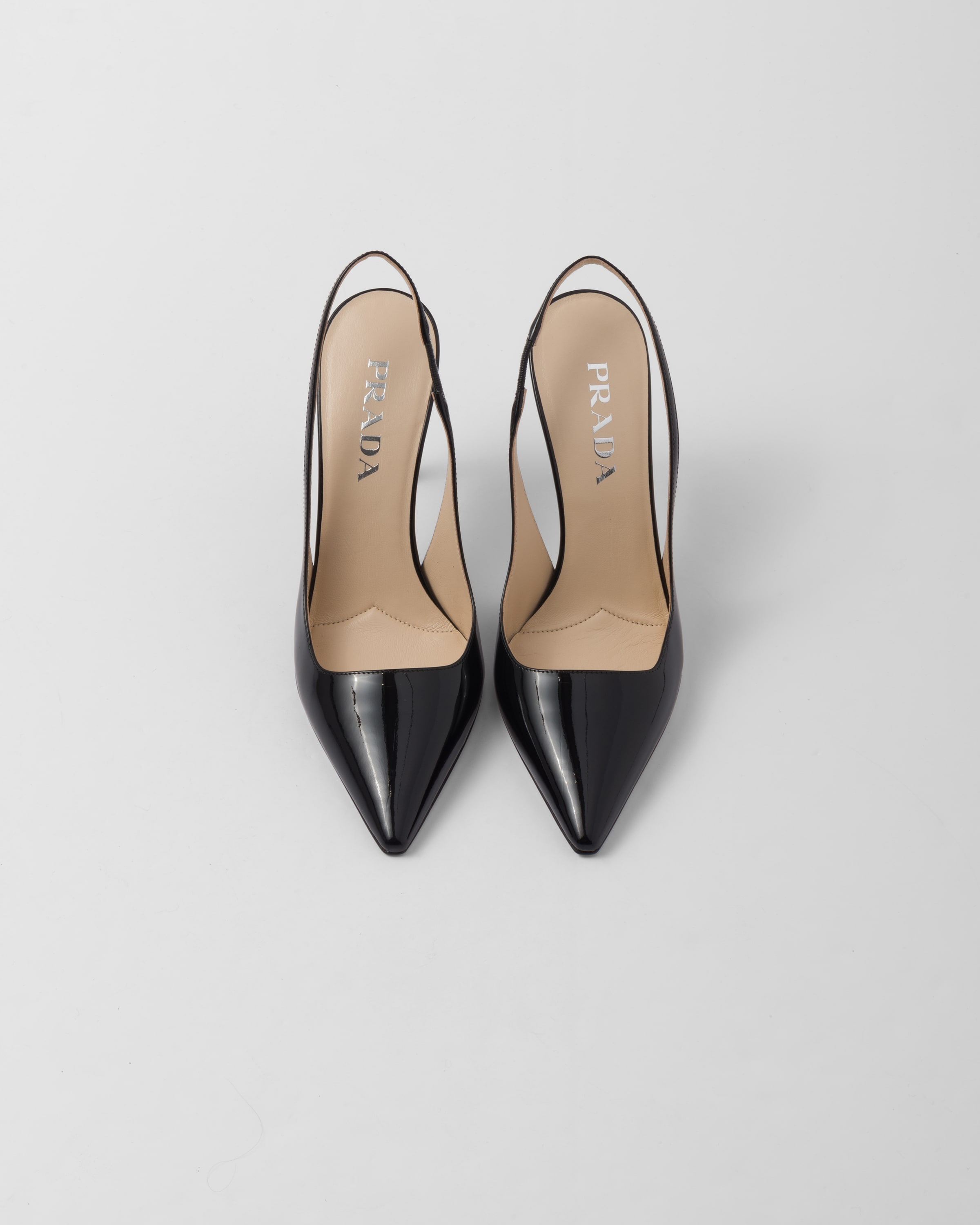 Patent leather slingbacks - 4