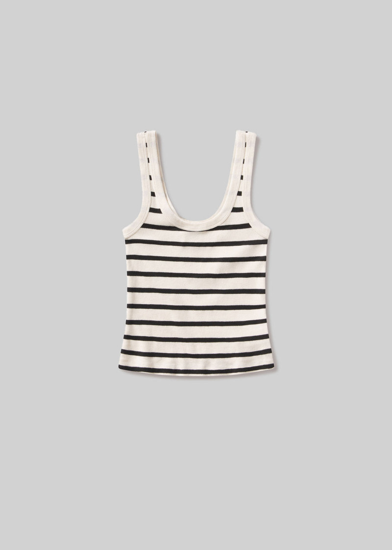 Faye Tank In Midnight Stripe 1