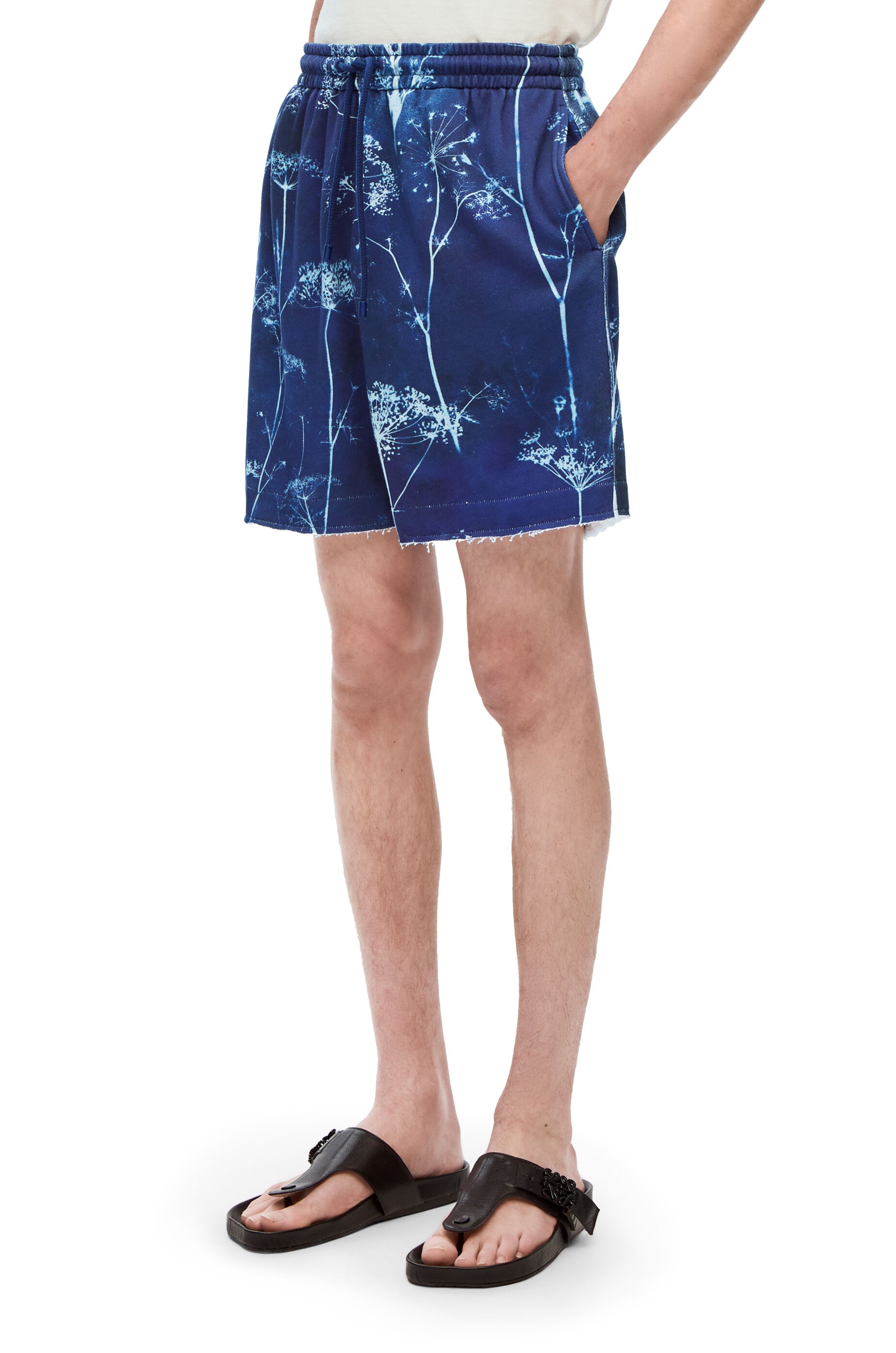 Fennel drawstring shorts in cotton - 3