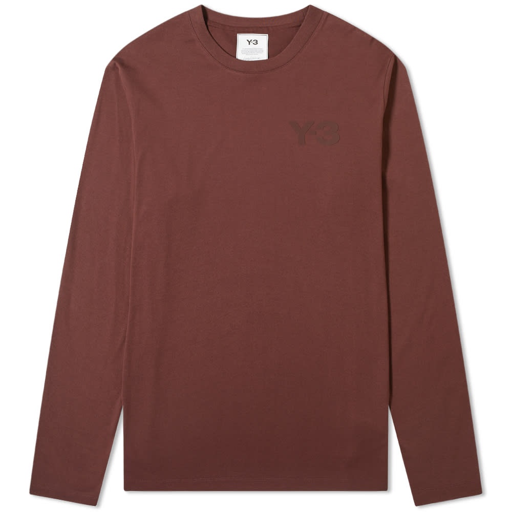 Y-3 Long Sleeve Classic Chest Logo Tee - 1