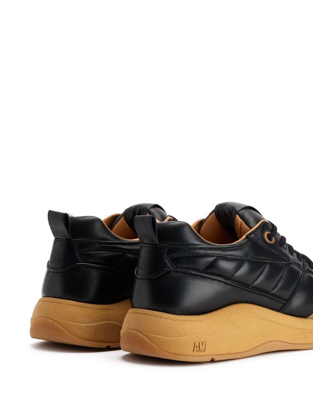 Ami 1509 panelled sneakers - 3