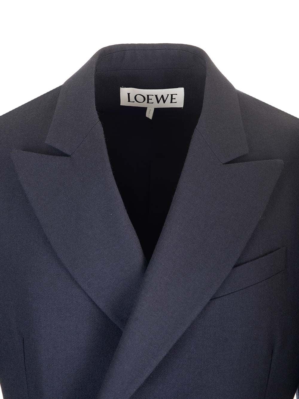 Double-Breasted Jacket Jackets Blue - 4