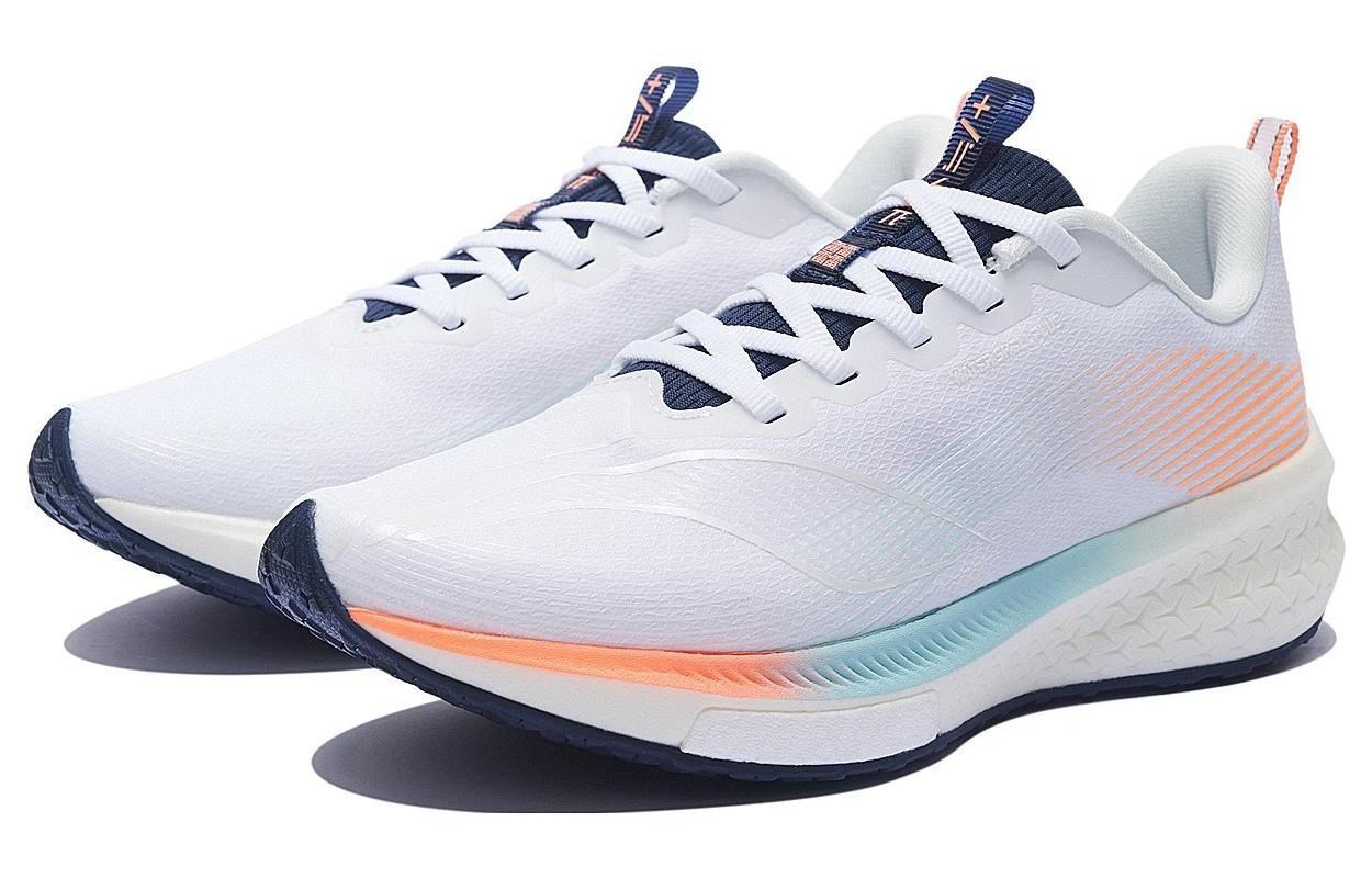 (WMNS) Li-Ning Dark Horse 5 'White Orange' ARMS026-2 - 3