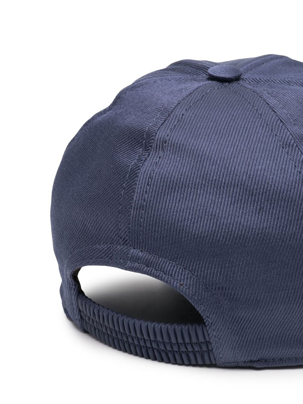 logo-plaque cotton cap - 2