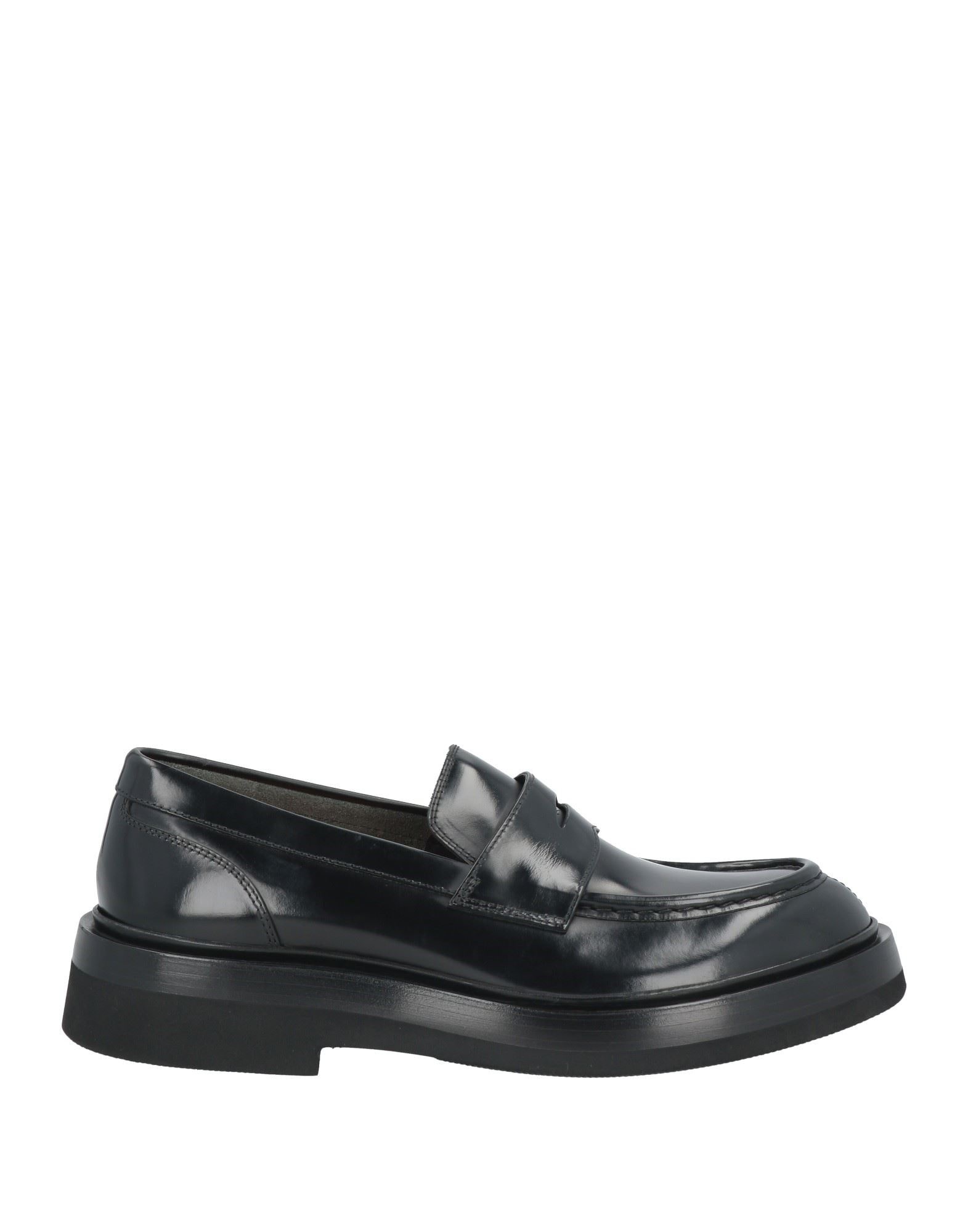 Black Men's Loafers - 1