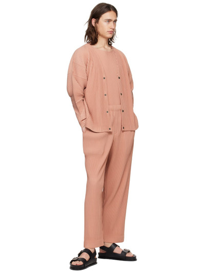 ISSEY MIYAKE Pink Monthly Color March Trousers outlook