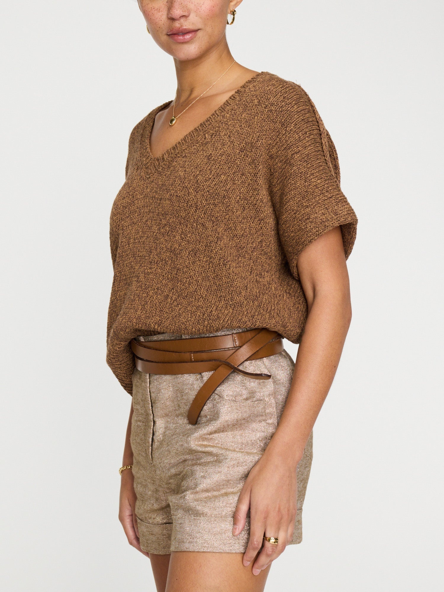 The Gaia Marled Tee - 6