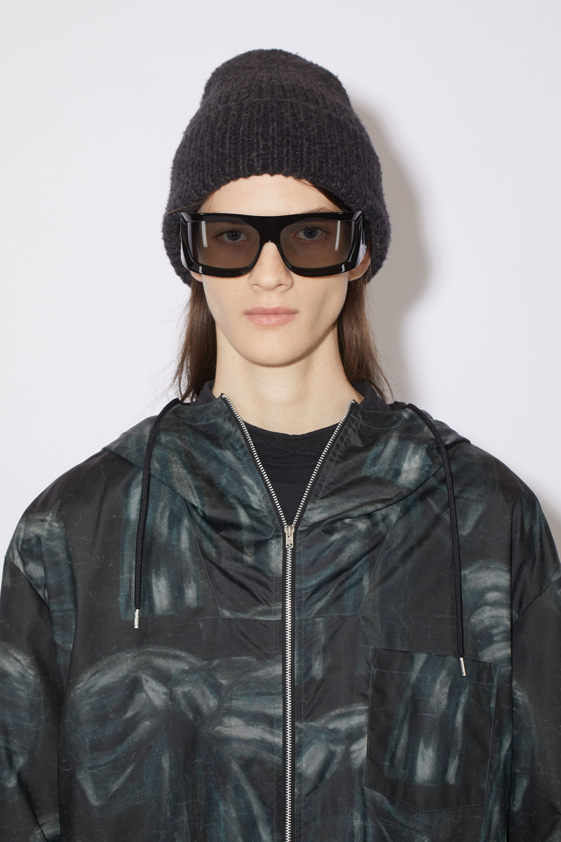 Wool blend beanie - Used black 3